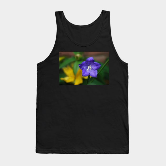 Purple flower Tank Top by princess-pirate